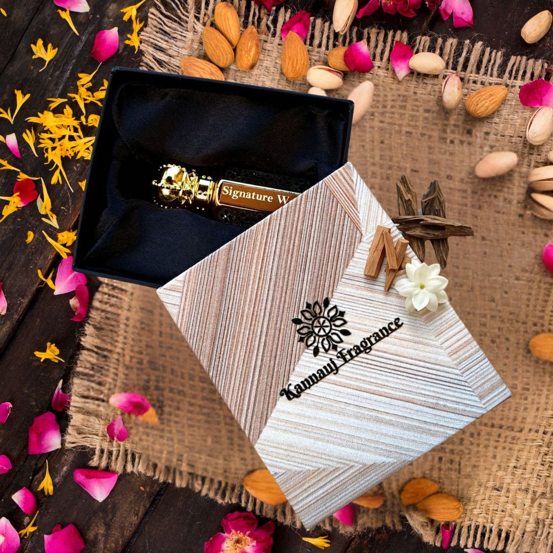 Signature Wood Attar -  Handcrafted in Kannauj