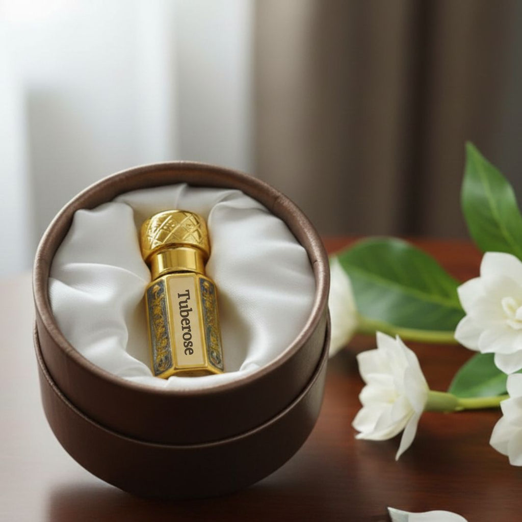 Tuberose Attar(Rajnigandha) | Arabic Attar | Natural Attar By Kannauj