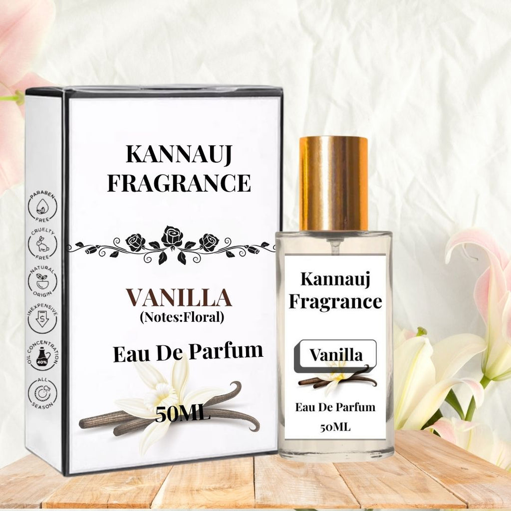 Vanilla Perfume | Eau De Parfum By Kannauj | Natural Perfume