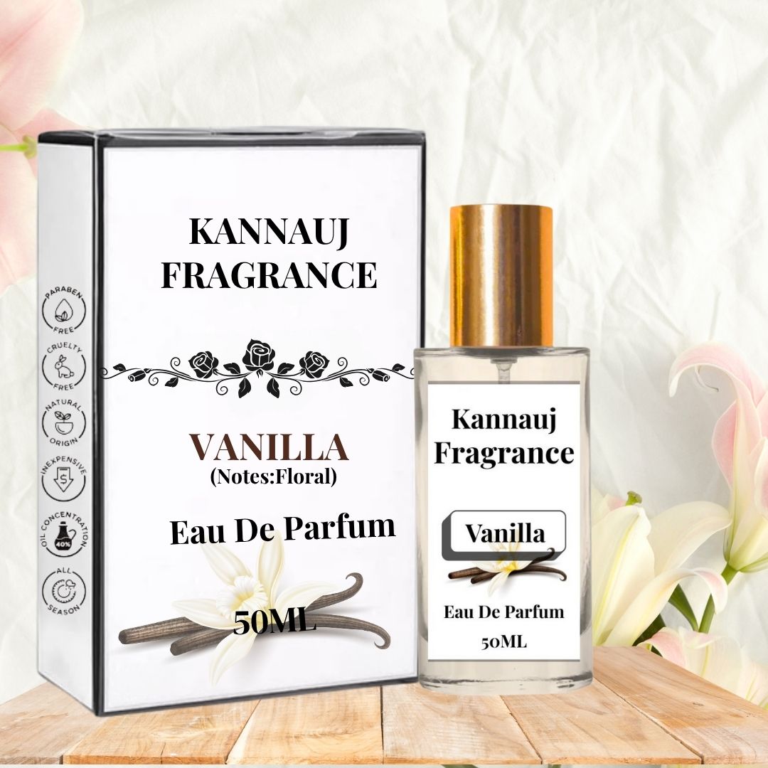 Vanilla Perfume | Eau De Parfum By Kannauj | Natural Perfume
