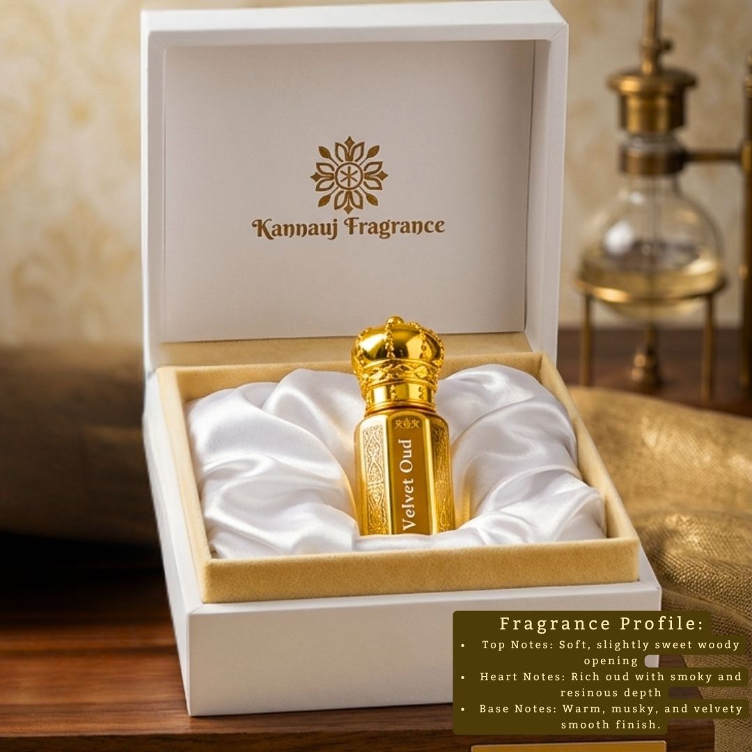 Velvet Oud Attar -  Handcrafted Fragrance in Kannauj